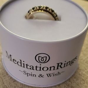 NWT Meditation ring 925 by spin & wish